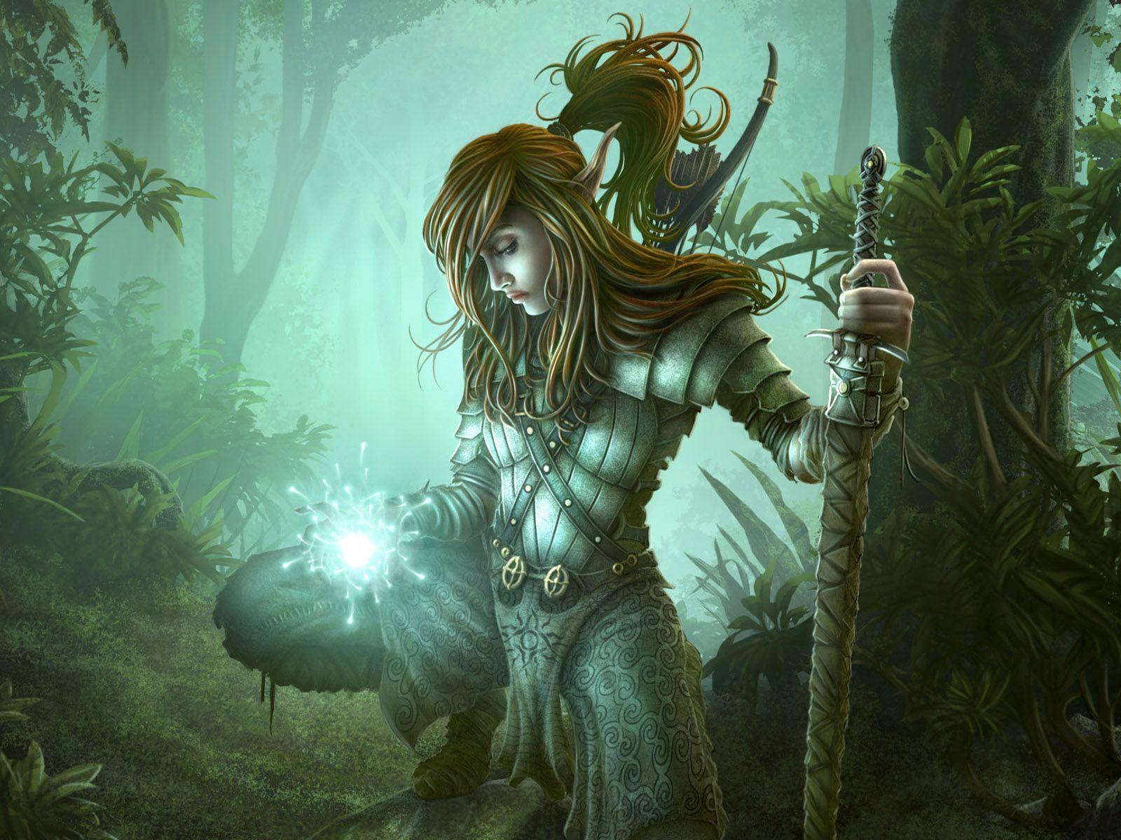 1600x1200 Female Wallpaper Fantasy Girl. Female Elf wallpaper, photo, image