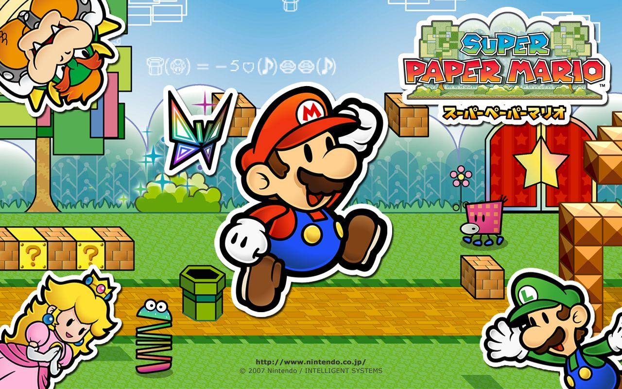 1280x800 Super Paper Mario