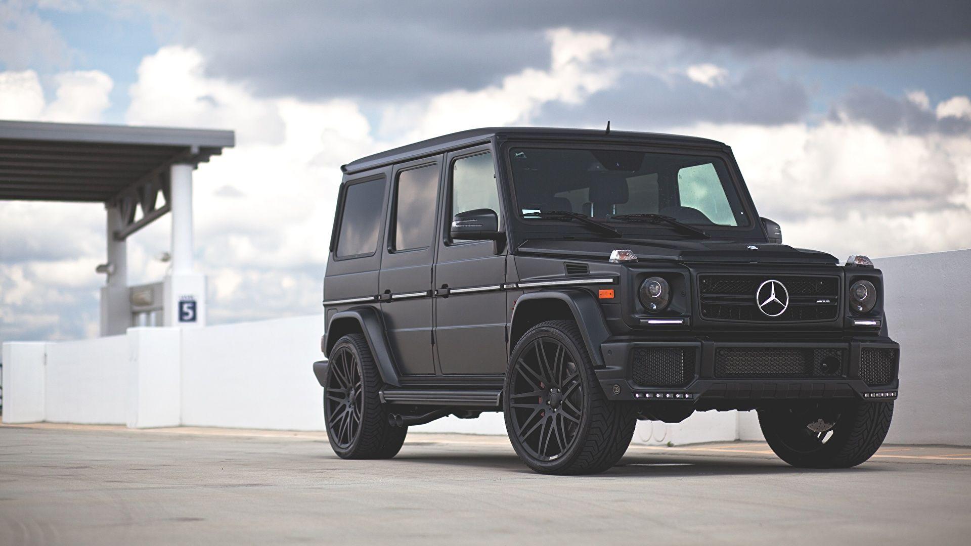 Mercedes G63 Black Desktop Wallpaper