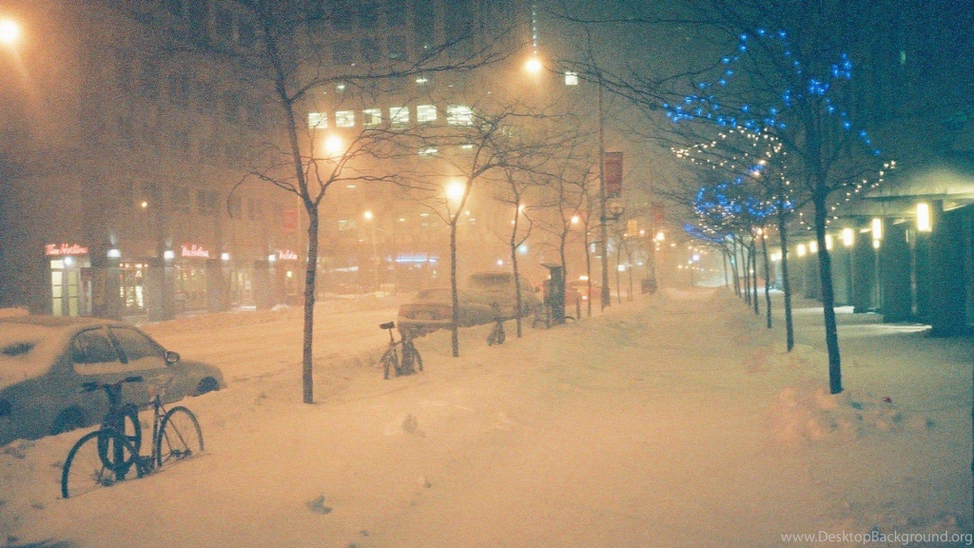 1920x1080 MONTREAL Quebec Canada Building Winter .