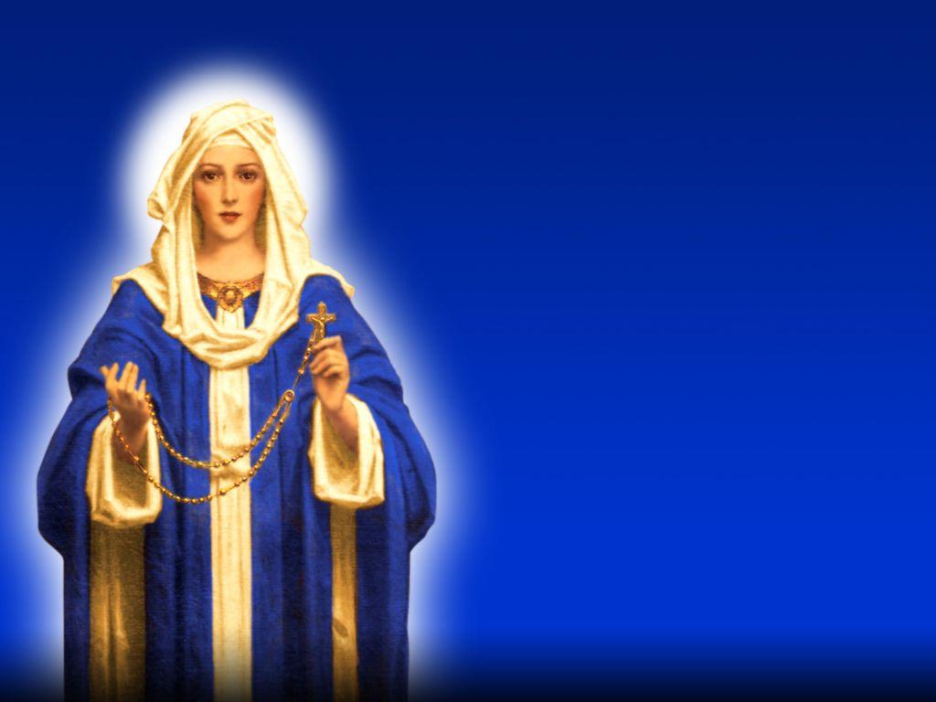 1024x768 Our Lady of the Rosary Wallpaper. Rosary Wallpaper, Catholic Rosary Wallpaper and Our Lady of the Rosary Wallpaper