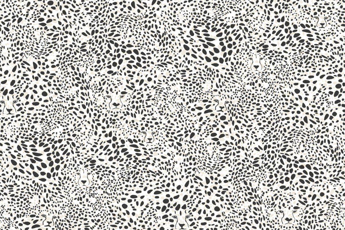 1200x800 Cheetah Vision Wallpaper in Haze design
