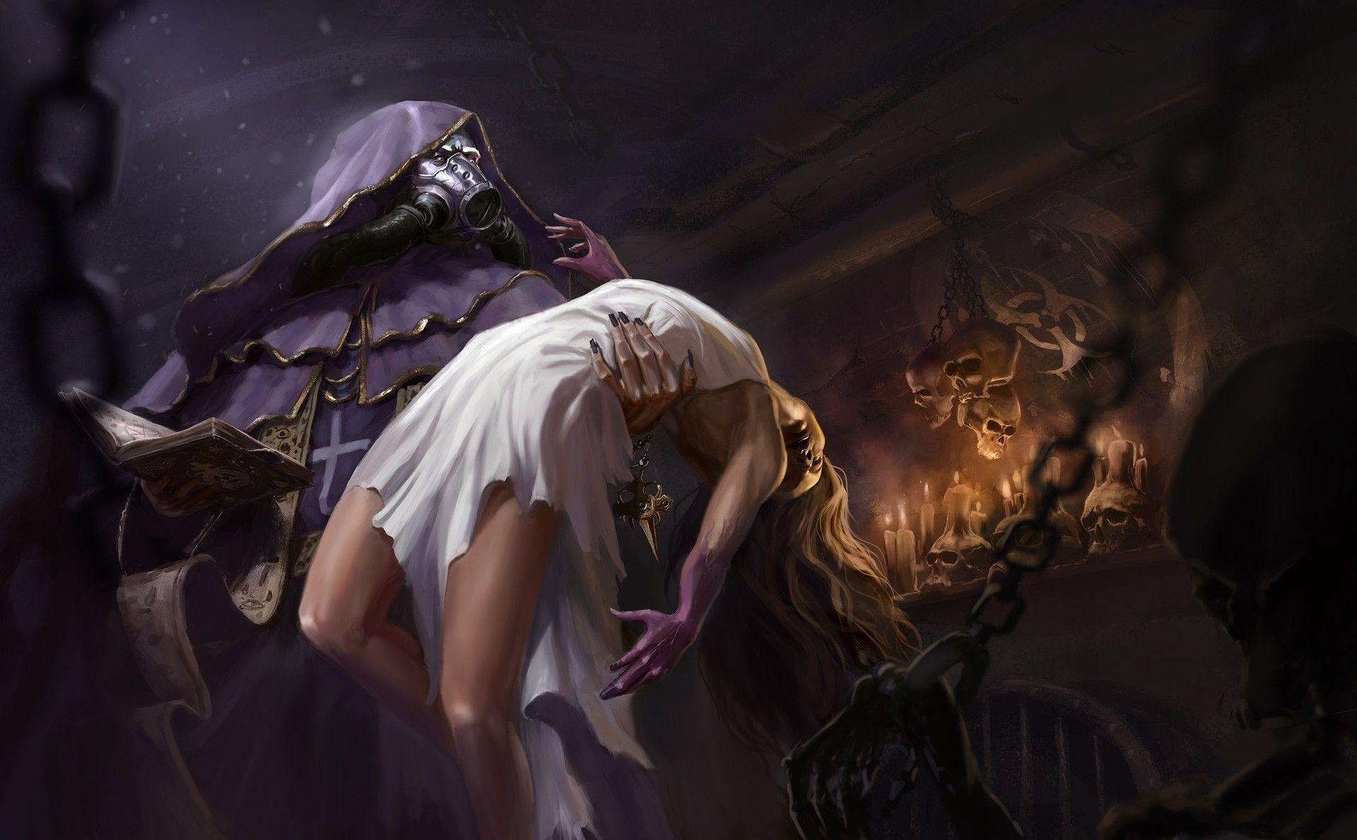 1920x1189 Black Magic Fantasy Art HD Wallpaper