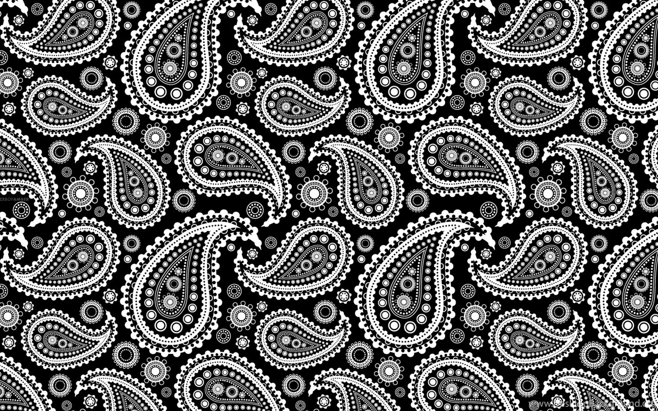 Black and White Paisley Wallpapers - Top Free Black and White Paisley ...