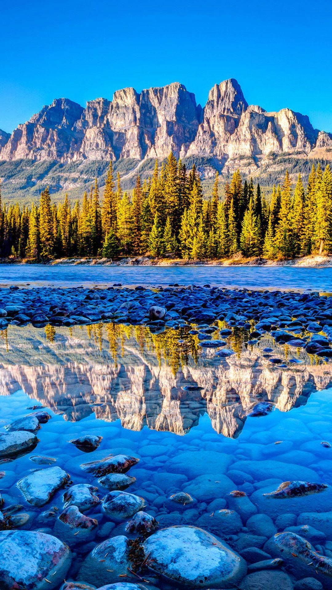 1080x1920 Beautiful Banff National Park iPhone 6s Wallpaper