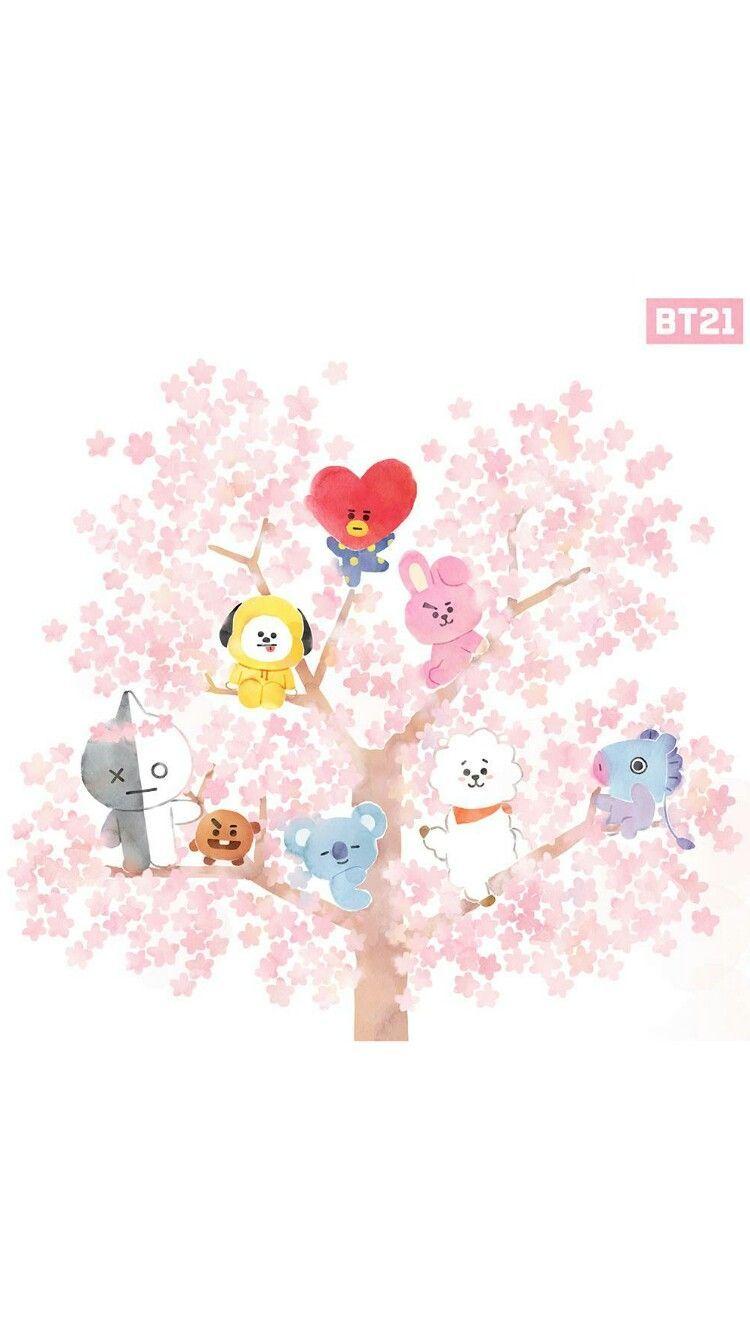 750x1334 Free download bt21 wallpaper bts spring blossoms koya rj shooky mang [750x1334] for your Desktop, Mobile & Tablet. Explore RJ Wallpaper. RJ Wallpaper