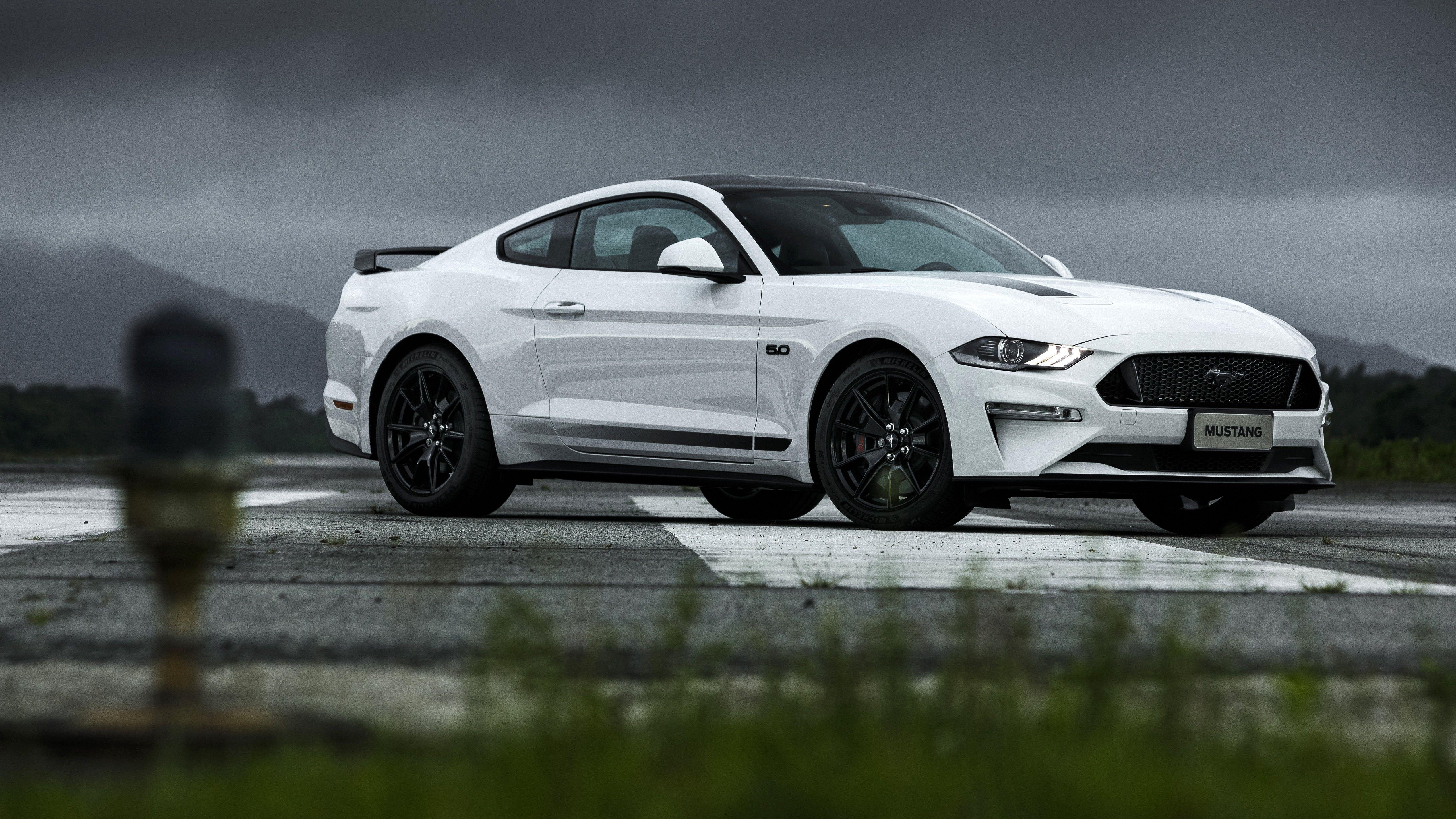 5120x2880 Ford Mustang GT Black Shadow 2019 4K 5K 2 Wallpaper. HD Car Wallpaper