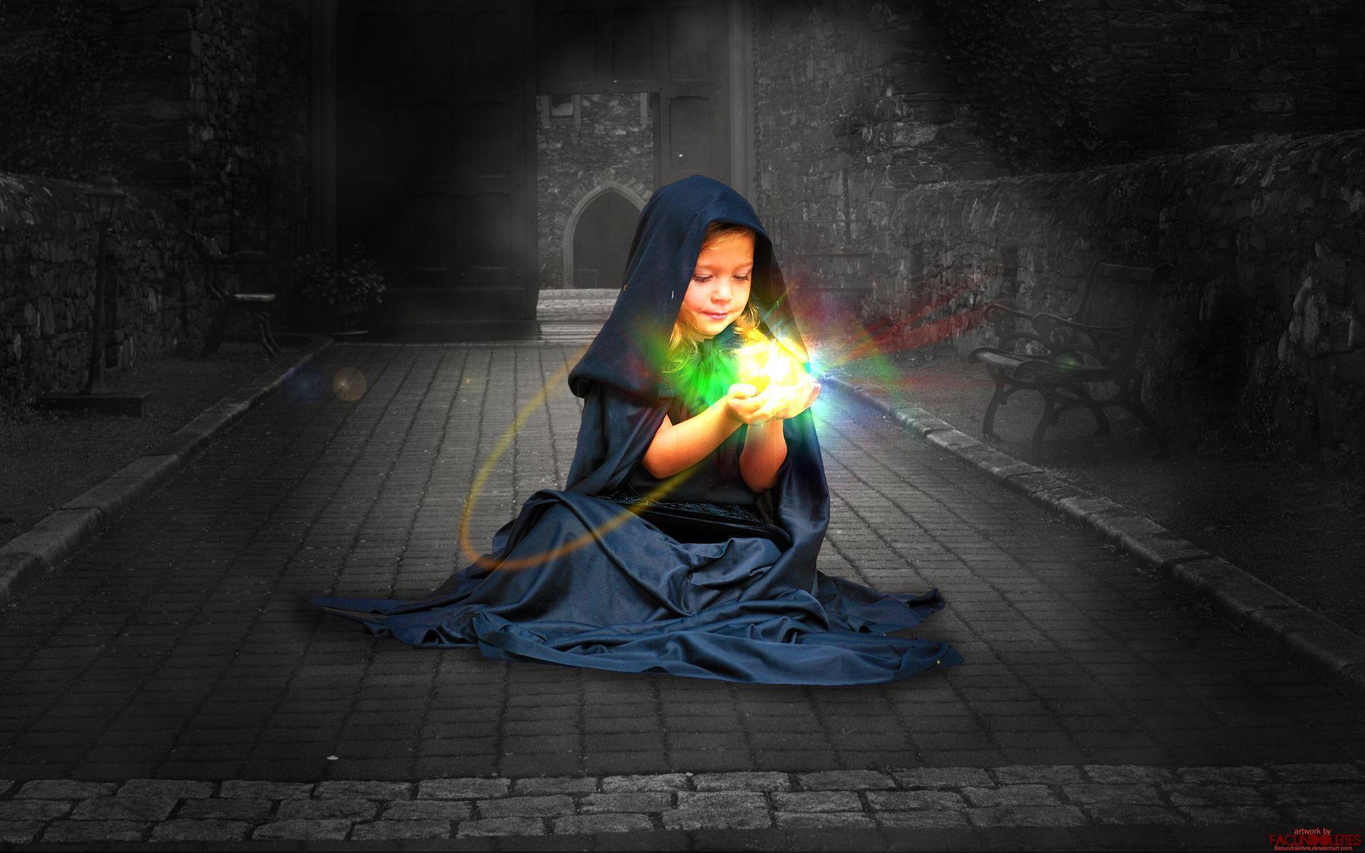1920x1200 Black Magic Wallpaper