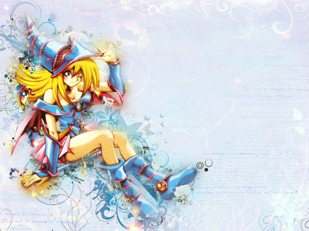 1280x960 Black Magician Girl Gi Oh Wallpaper