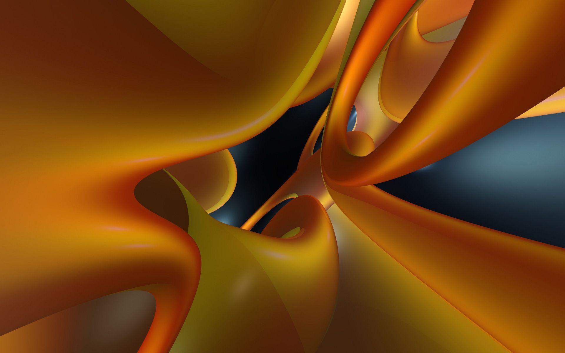 1920x1200 Art, orange, abstract, fantasy, background, wallpaper, gallery, desktop