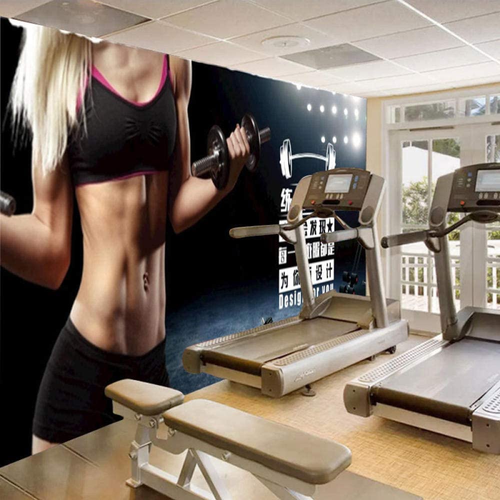 1000x1000 Personalized Boxing Sports Wallpaper Fashion Fitness Only for Practicing Good Figure Beauty Muscle Mural Background Wall Wallpaper, 250cmx175cm