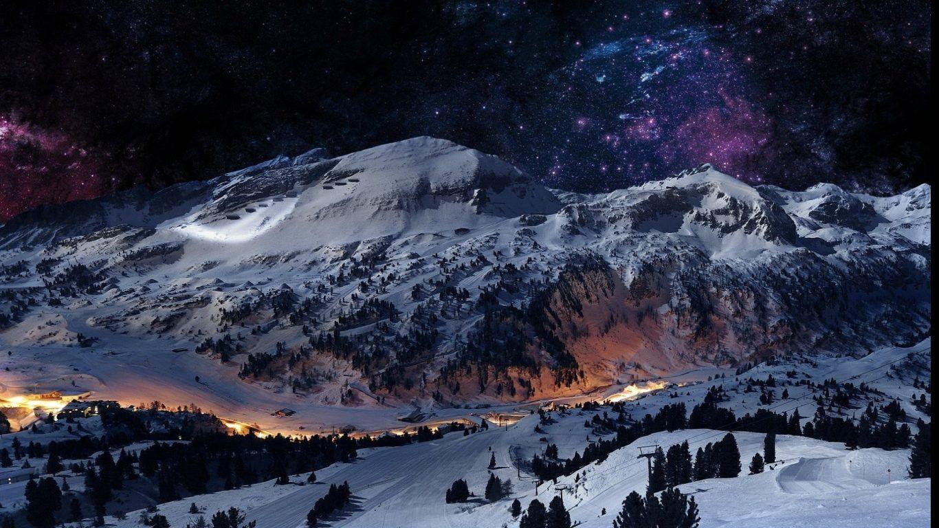 1366x768 Mountains: Mountains Korea Clouds Landscape Sunrise Beauty Desktop
