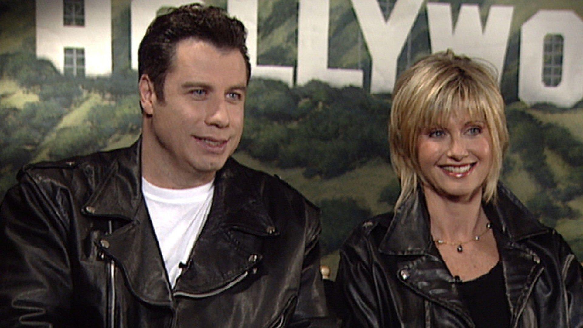 1920x1080 John Travolta And Olivia Newton John Reunite For A 'Grease' Sing Along See The Pics!