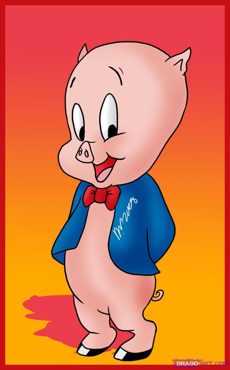 789x1268 Animation Picture Wallpaper: Porky Pig Wallpaper