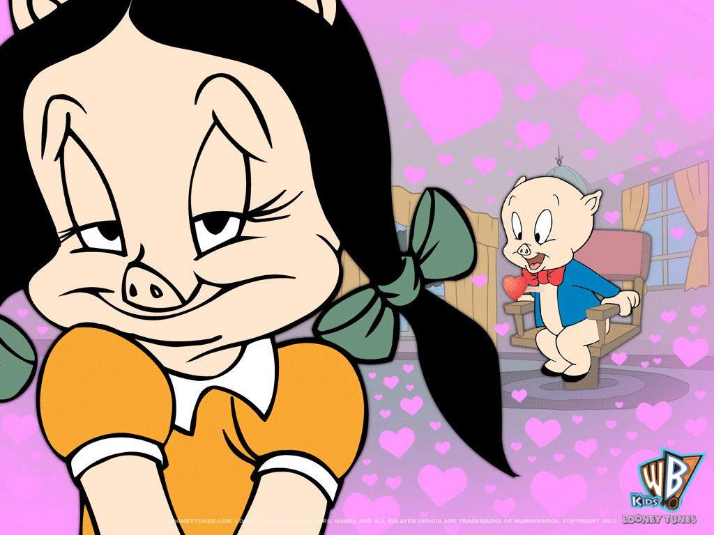 1024x768 porky pig wallpaper 1280 Porky and Petunia. Looney tunes cartoons, Famous cartoons, Classic cartoons