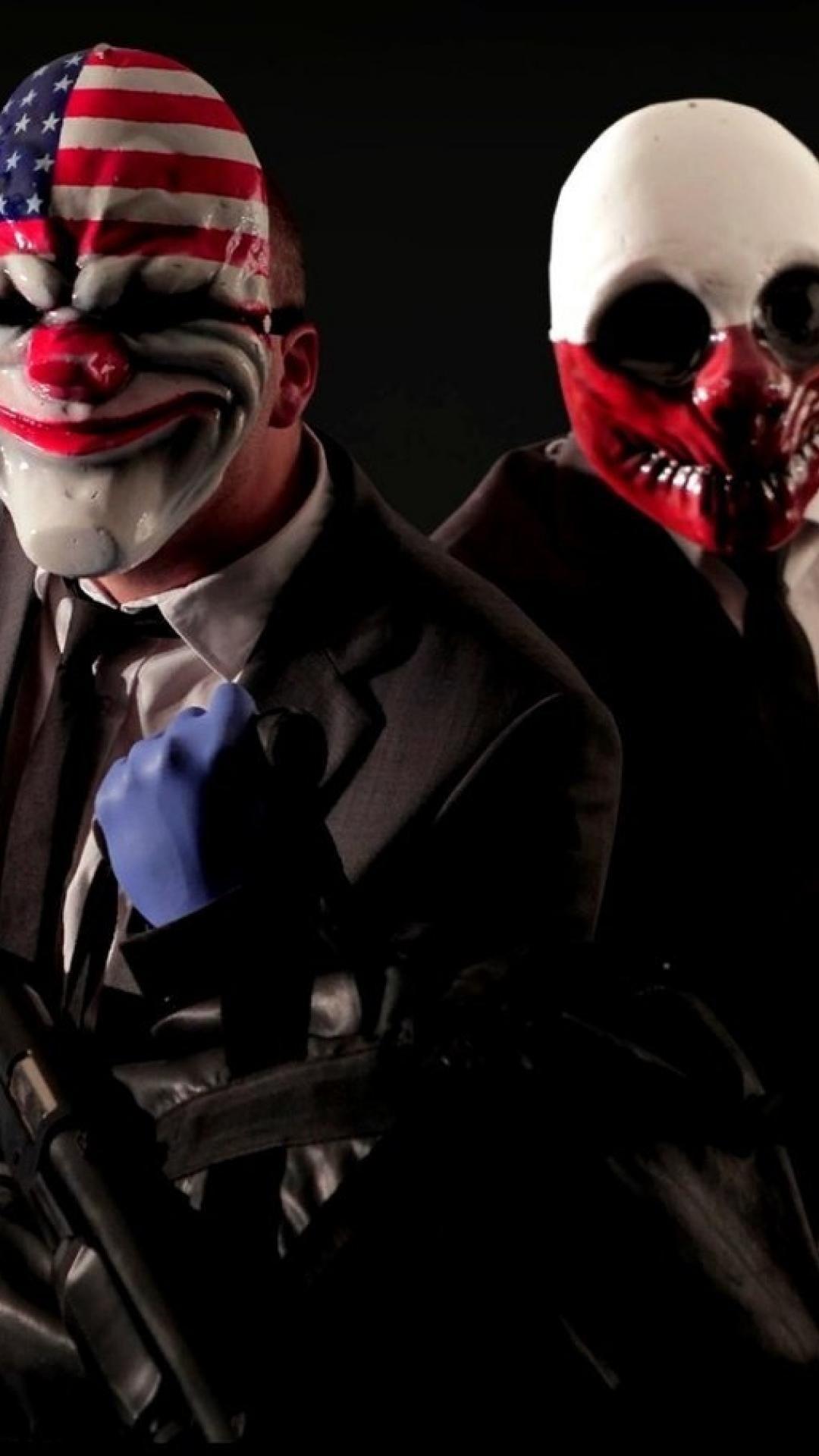 1080x1920 Payday The Heist Mobile Wallpaper