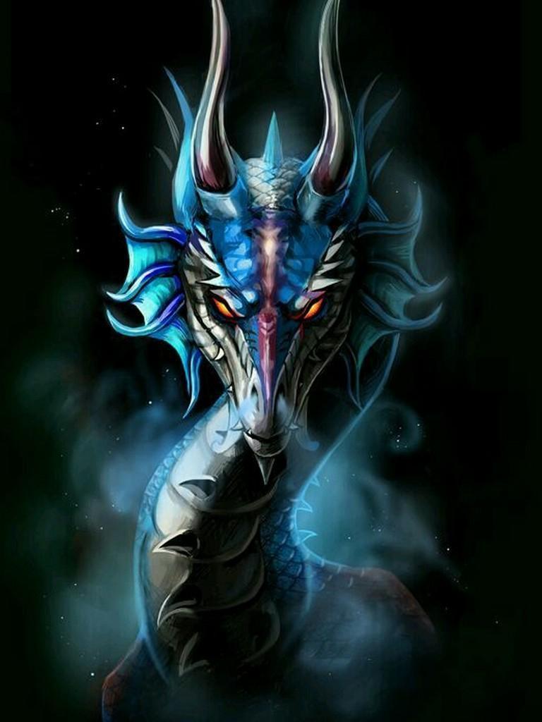 768x1024 Dragon Wallpaper for Android