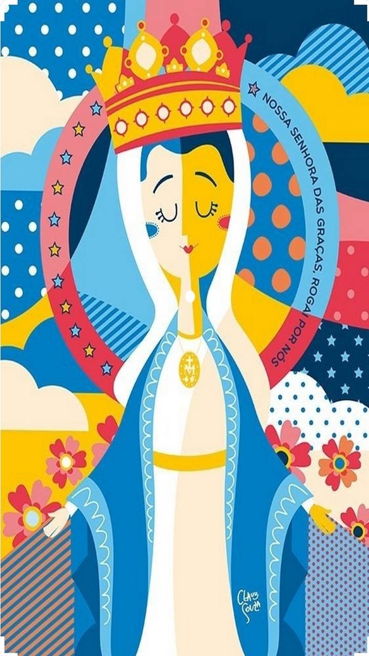 720x1280 Our Lady of Grace wallpaper