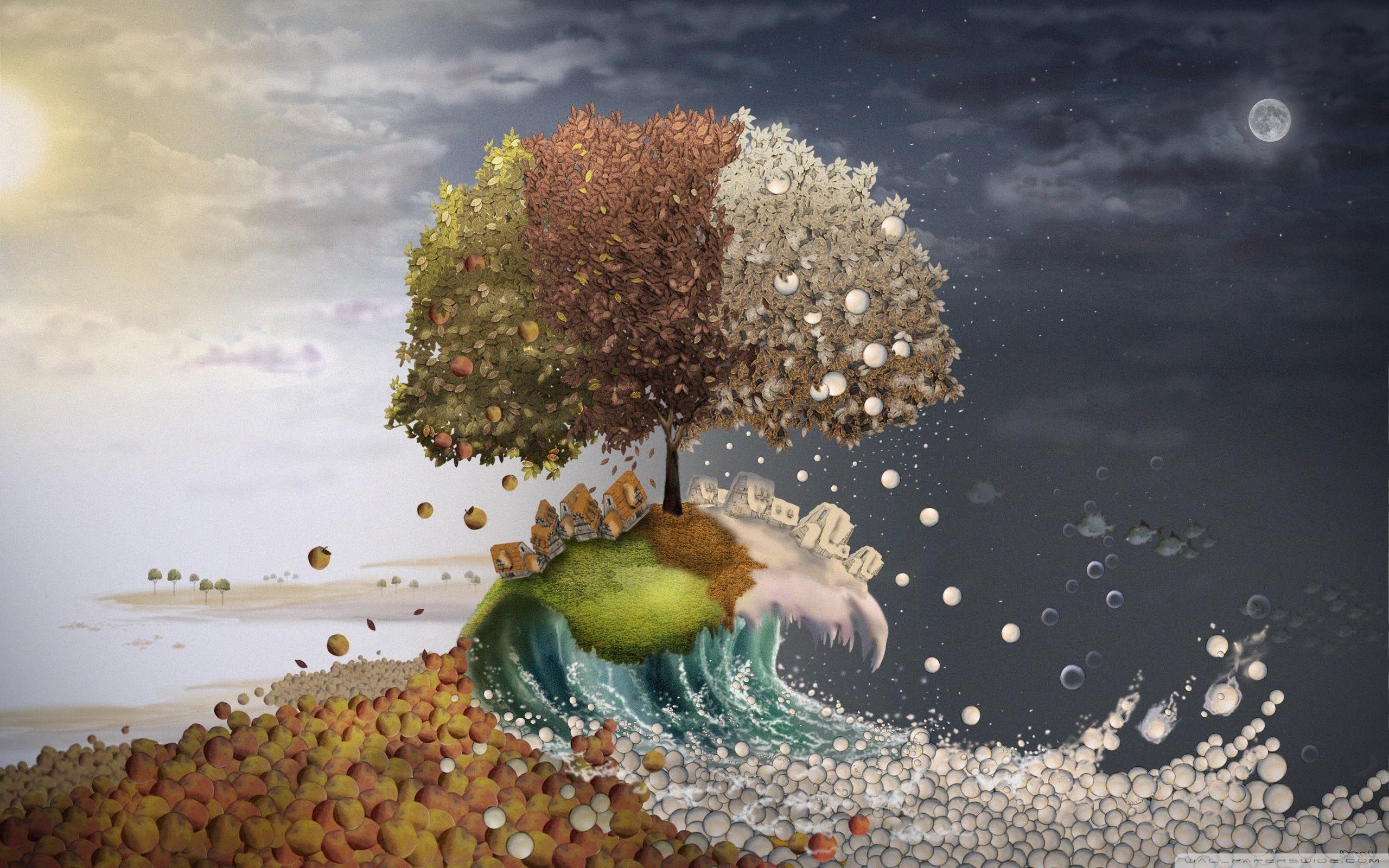 2560x1600 Surrealism Art Wallpaper