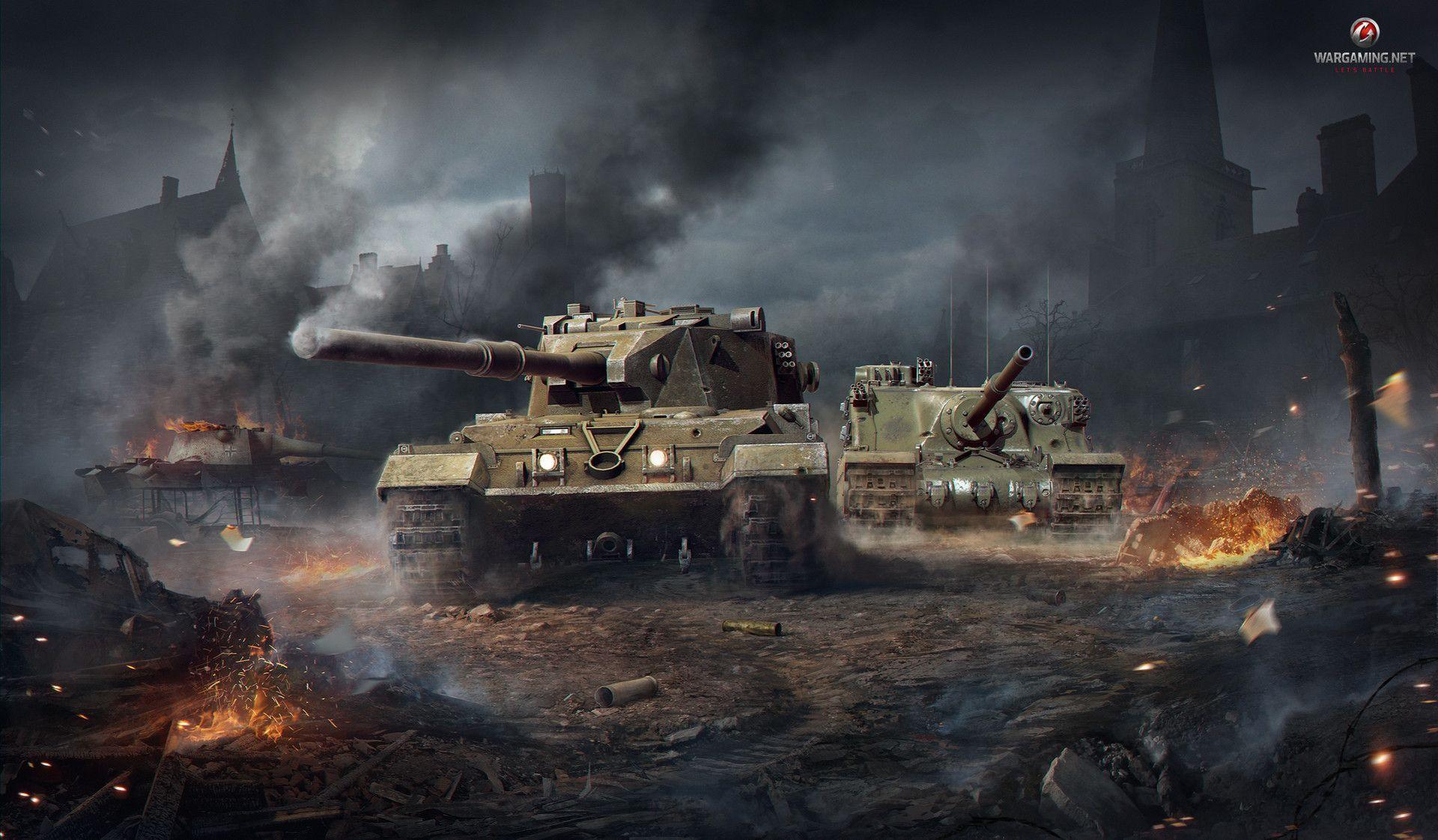 1920x1122 FV 183 & Tortose ( World of tanks Blitz artwork), Sergey Vasnev