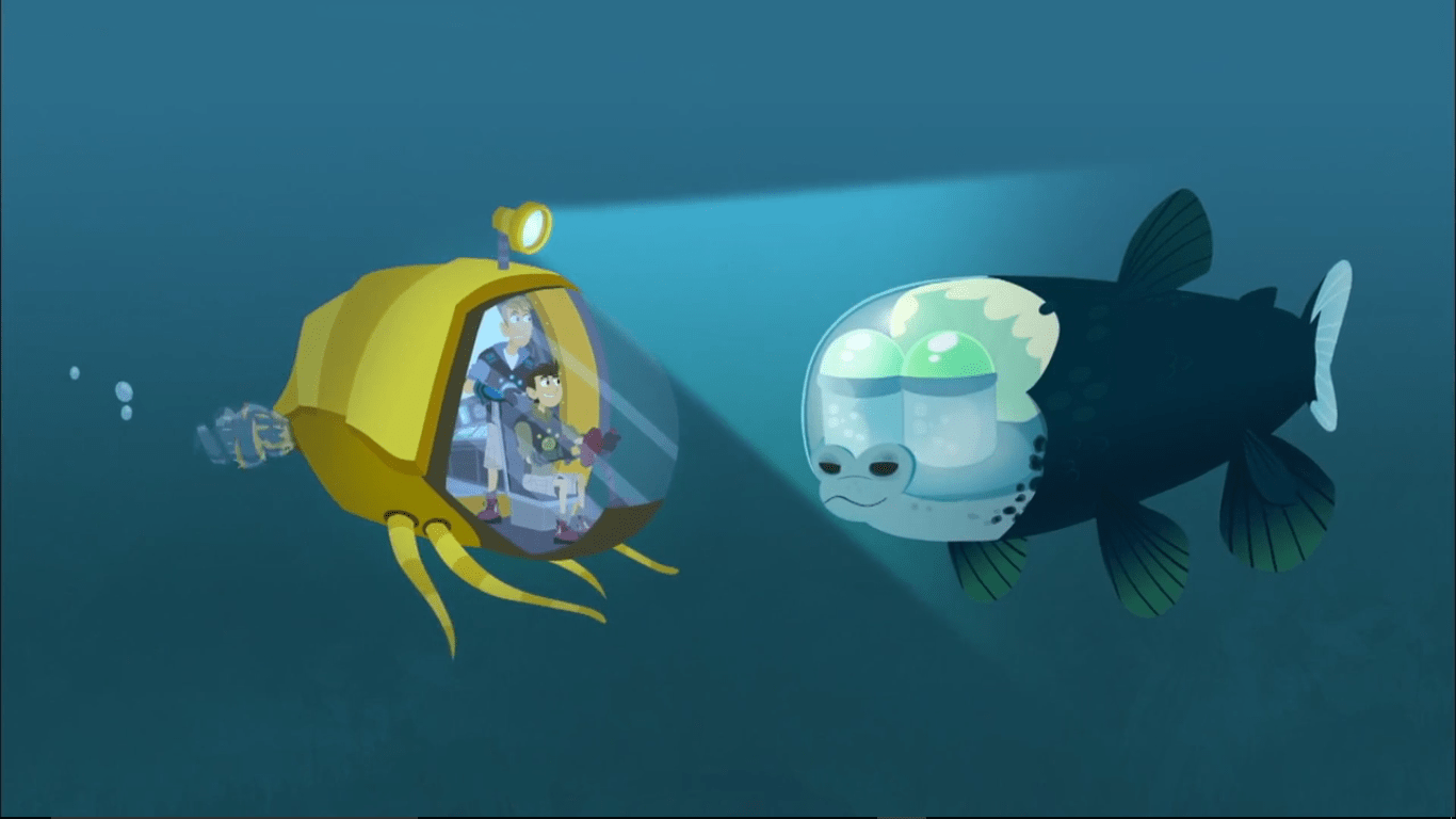 1366x768 Creatures of the Deep Sea