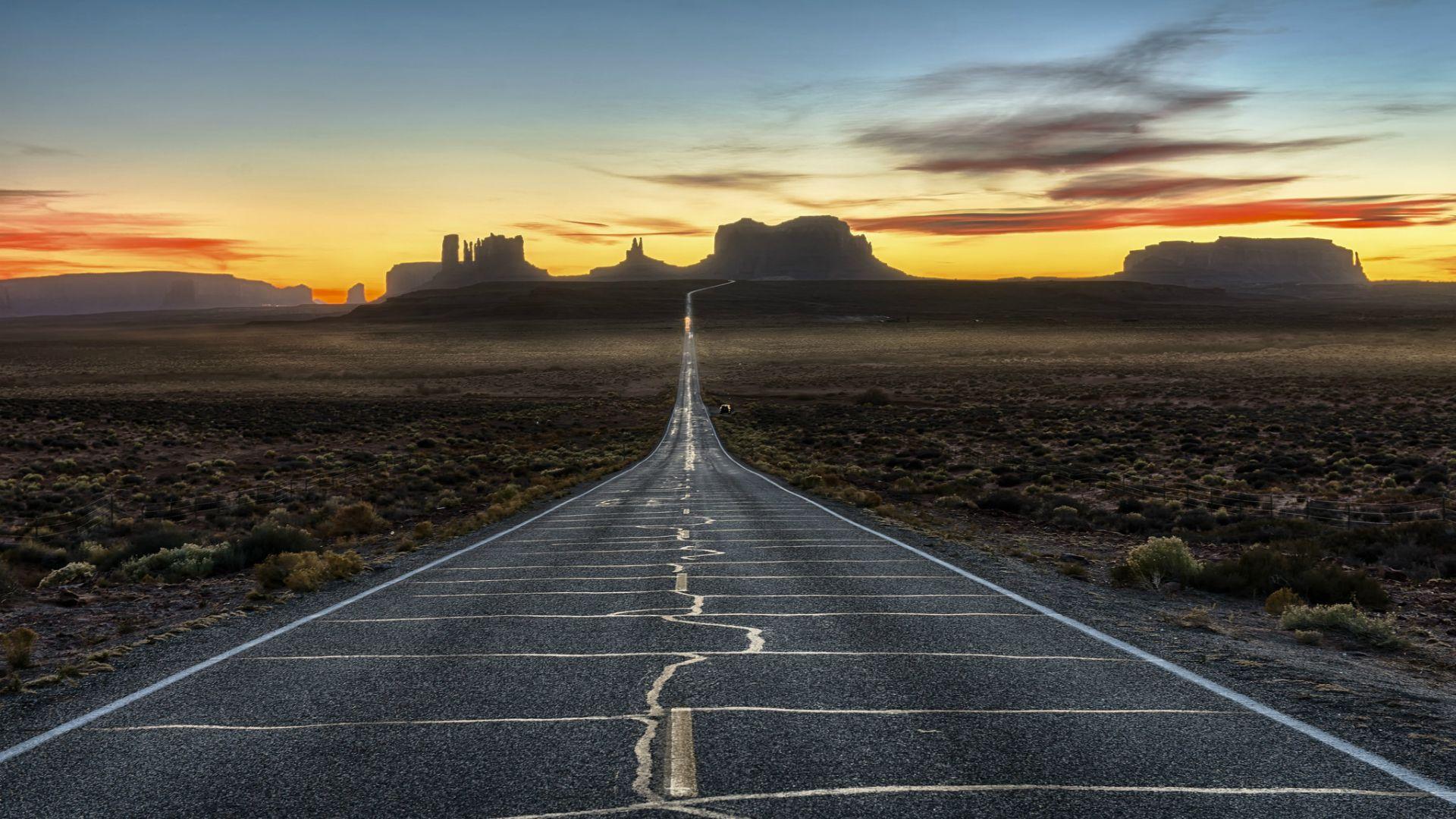 1920x1080 Road in Arizona Desktop wallpaper 640x480