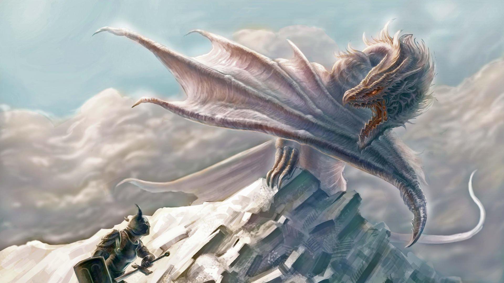 1920x1080 Japanese Anime Dragon Wallpaper
