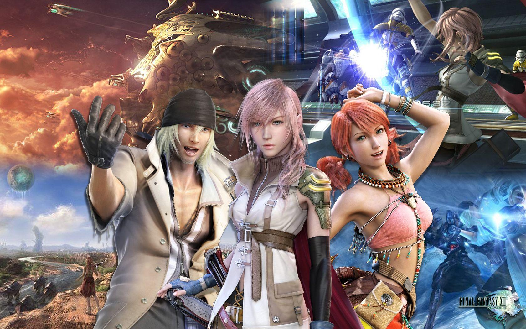 1680x1050 Final Fantasy 13 Wallpaper Desktop