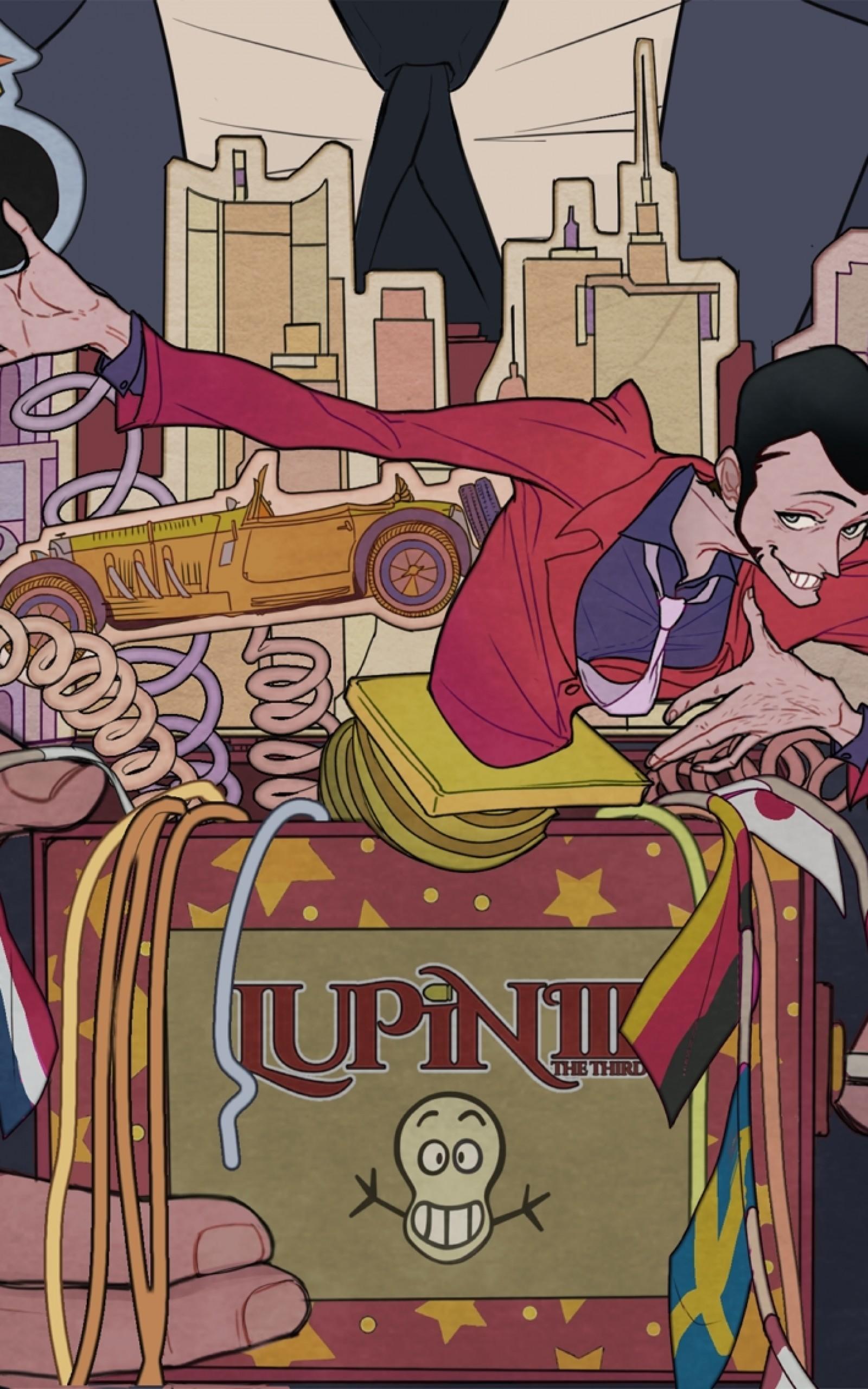 1600x2560 Lupin III Android Wallpaper