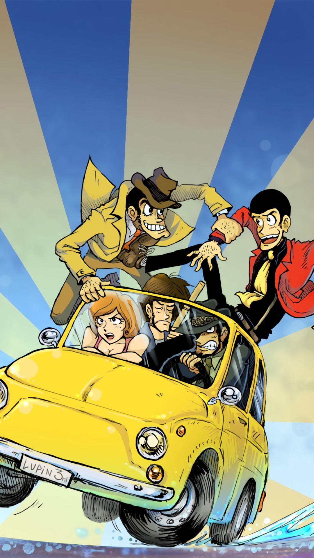 1080x1920 Anime / Lupin The Third Mobile Wallpaper Data Src The Third Wallpaper iPhone HD Wallpaper