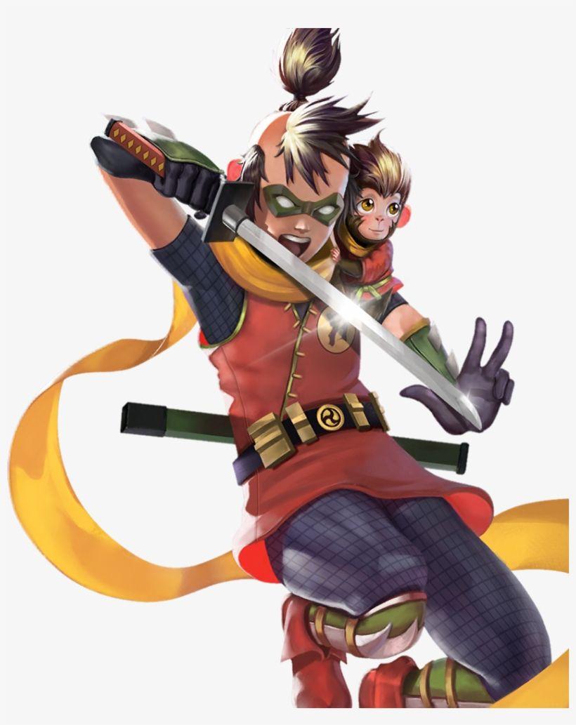 820x1033 Damian Wayne And Monkichi Ninja PNG Image. Transparent PNG Free Download on SeekPNG