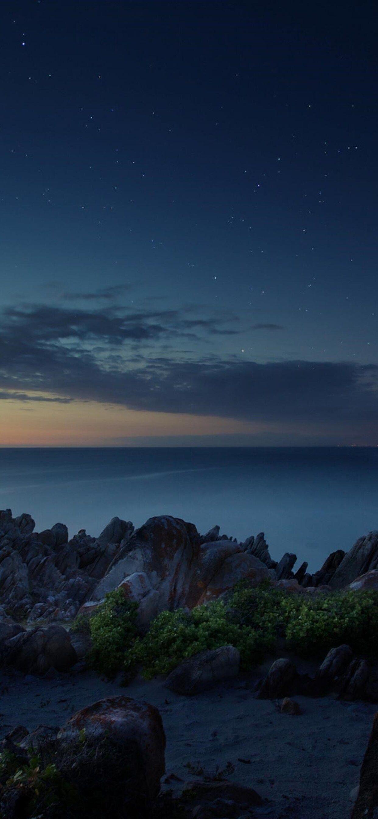 1242x2688 South Africa Ocean Night iPhone XS MAX HD 4k Wallpaper, Image, Background, Photo and Picture