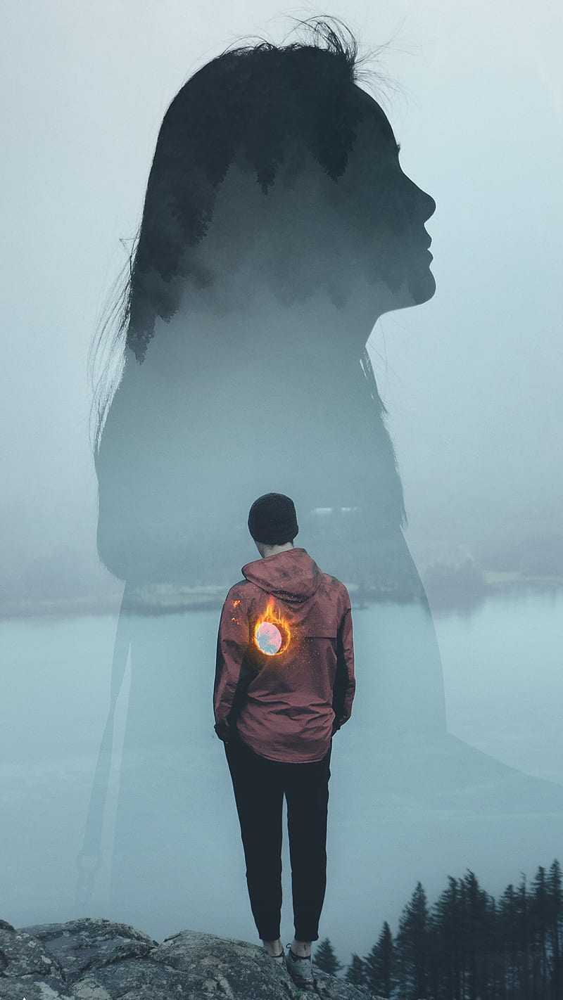 800x1422 Heartbroken, sad, broken, depression, hurt, HD phone wallpaper