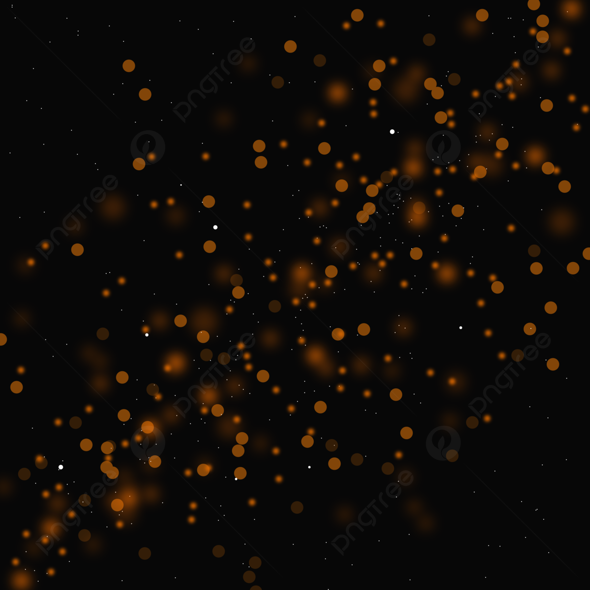 1200x1200 Black Bokeh Background With Gold Light Effects, Black Background, Shiny, Shining Light Background Image And Wallpaper for Free Download