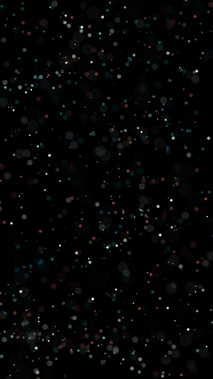 736x1308 Download wallpaper 1350x2400 glare, bokeh, circles, colorful, dots, dark iphone 8+/7+/6s+/for parallax HD background