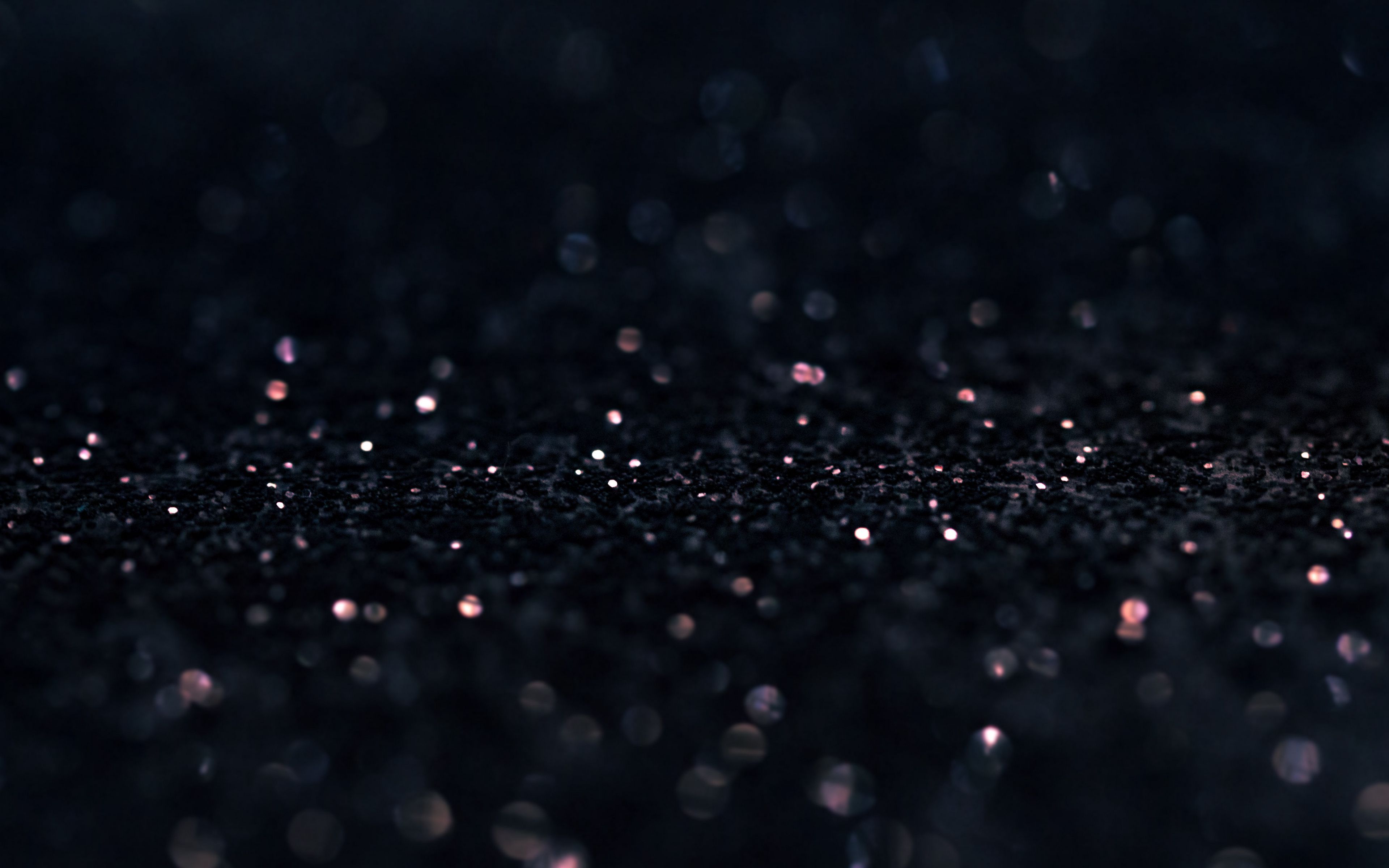 3840x2400 Download wallpaper 3840x2400 glare, bokeh, shine, black 4k ultra HD 16:10 HD background