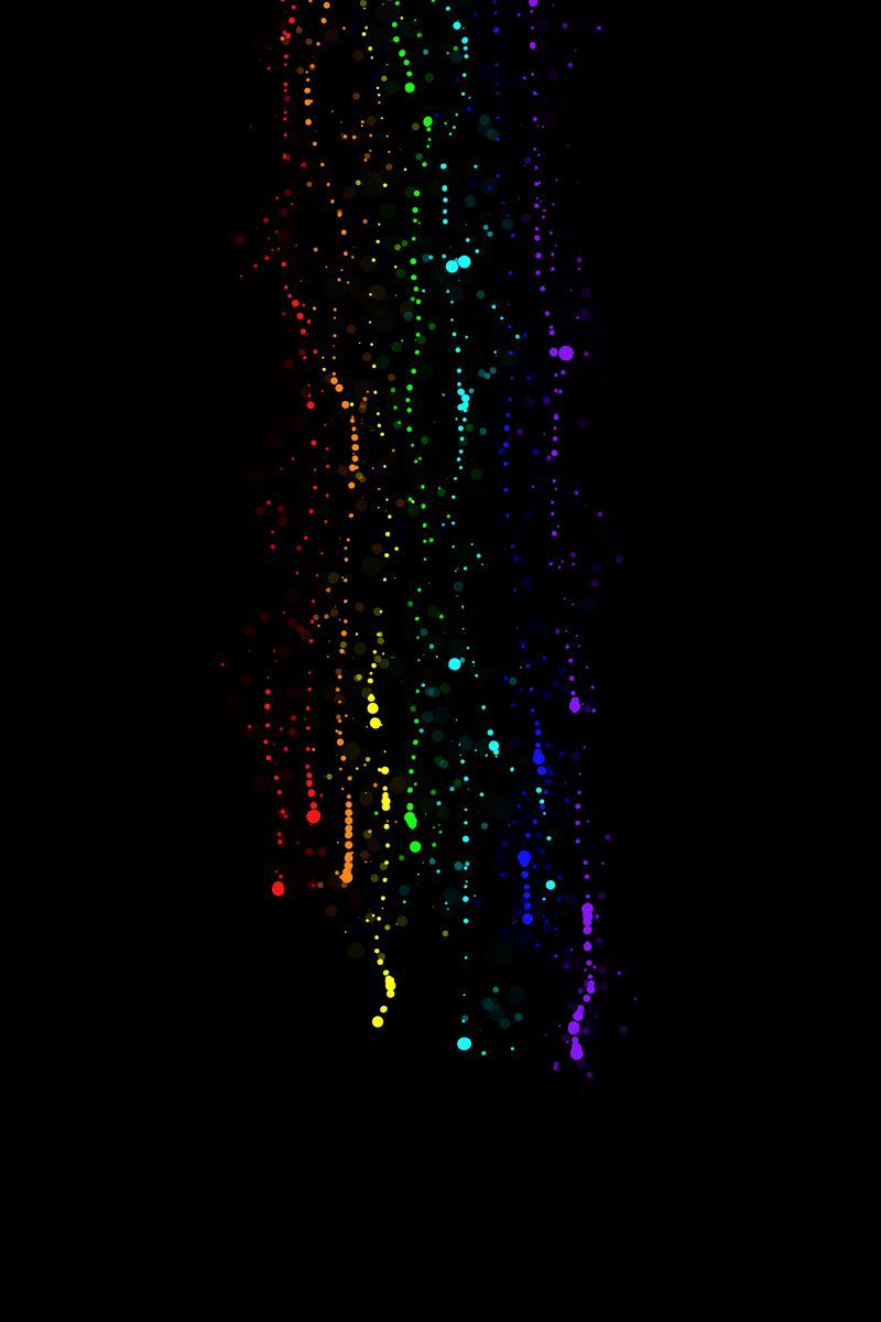800x1200 Download Wallpaper 800x1200 Glare, Bokeh, Rainbow, Colorful, Glowing, Dark Iphone 4s 4 For Parallax HD Background