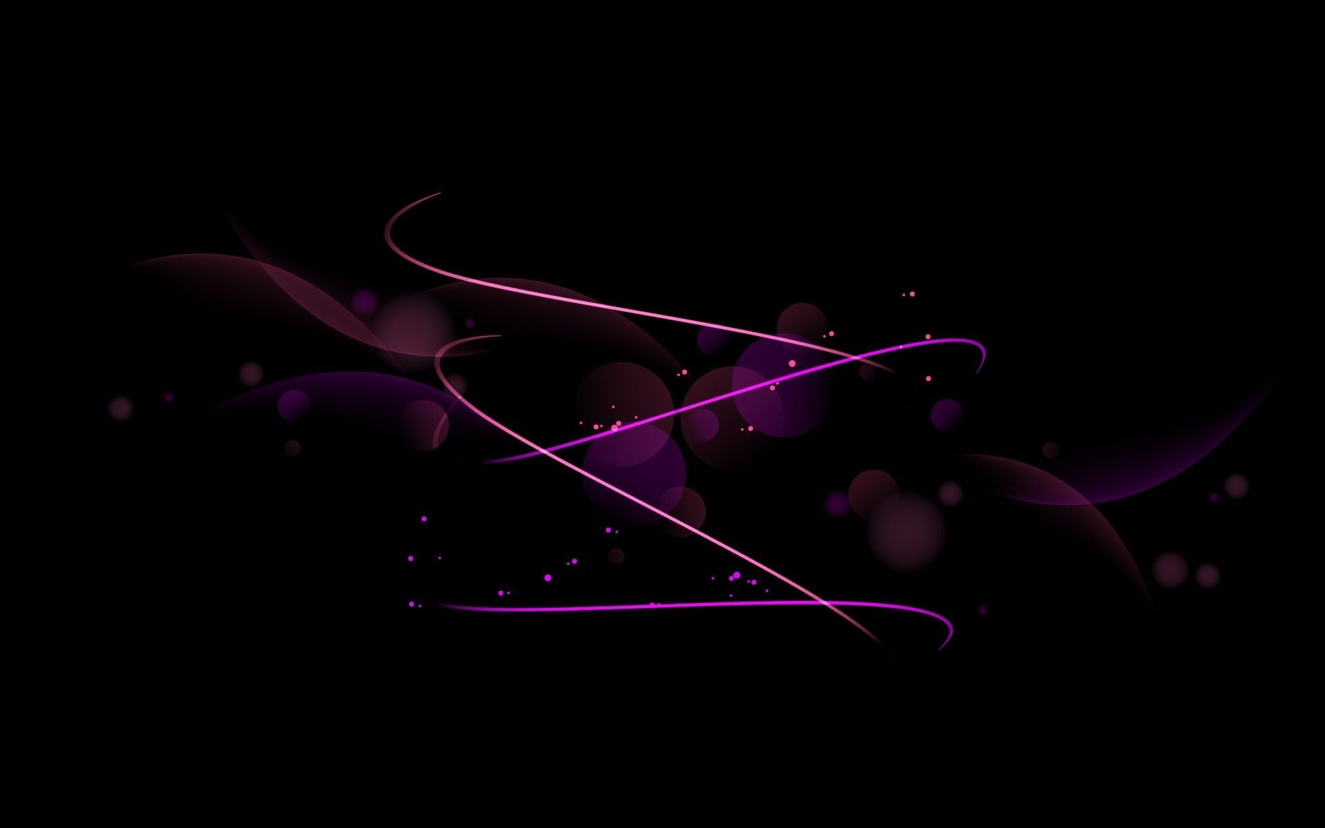 1920x1200 Wallpaper Pink and Purple Light Bokeh, Background Free Image