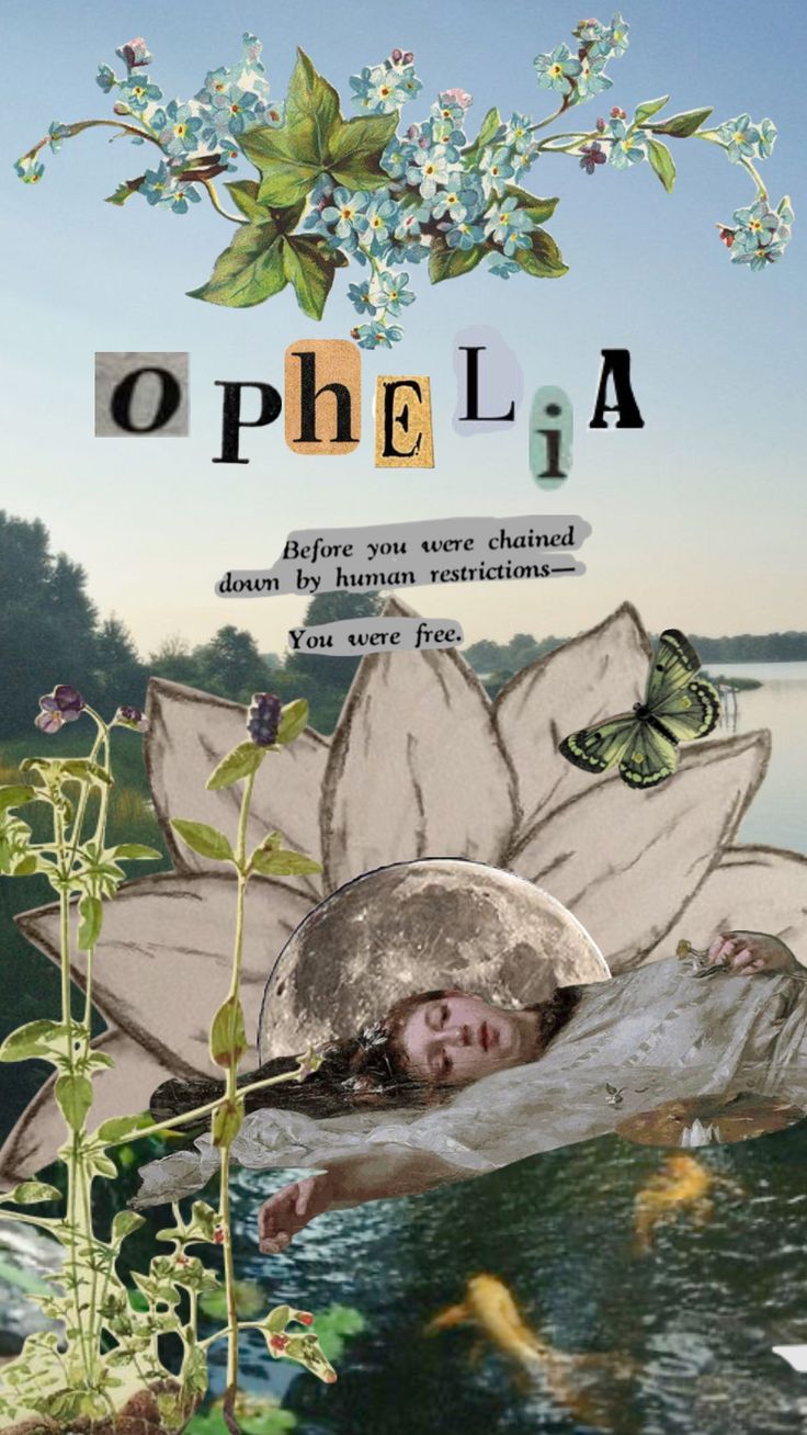 736x1308 Check out nolamercadante's Shuffles #vintage #nature #beauty #vibes #books # wallpaper #art #ophelia #opheliaaesthetic #h