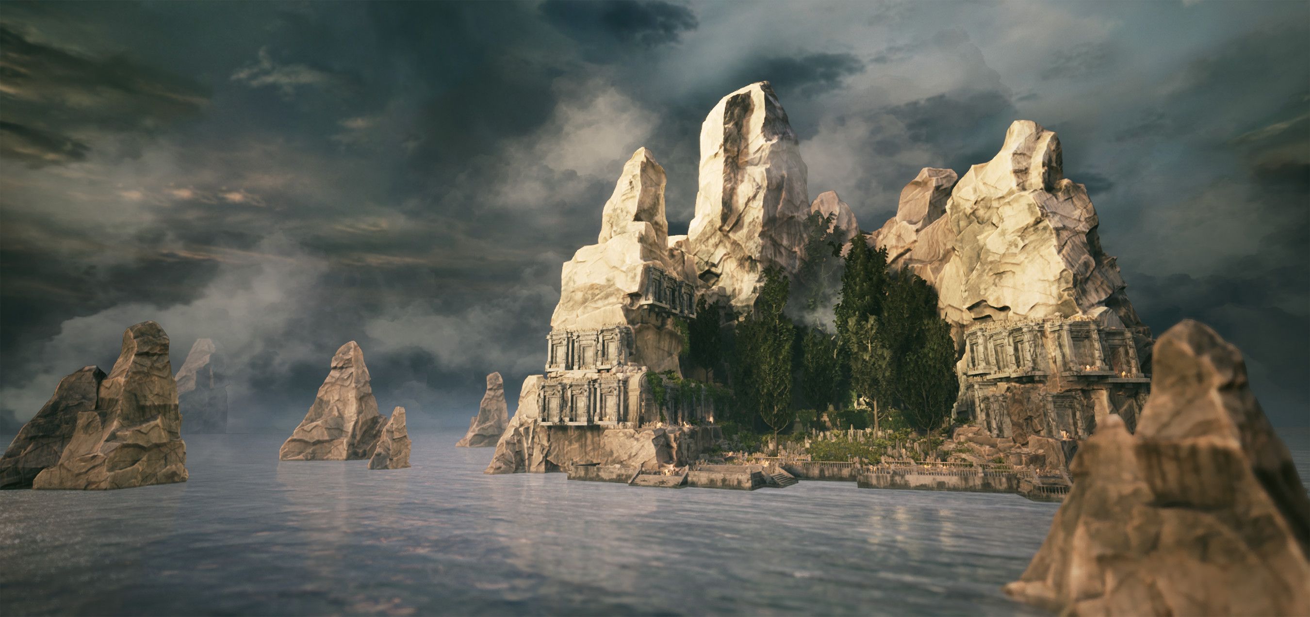 2700x1272 The Isle of the Dead