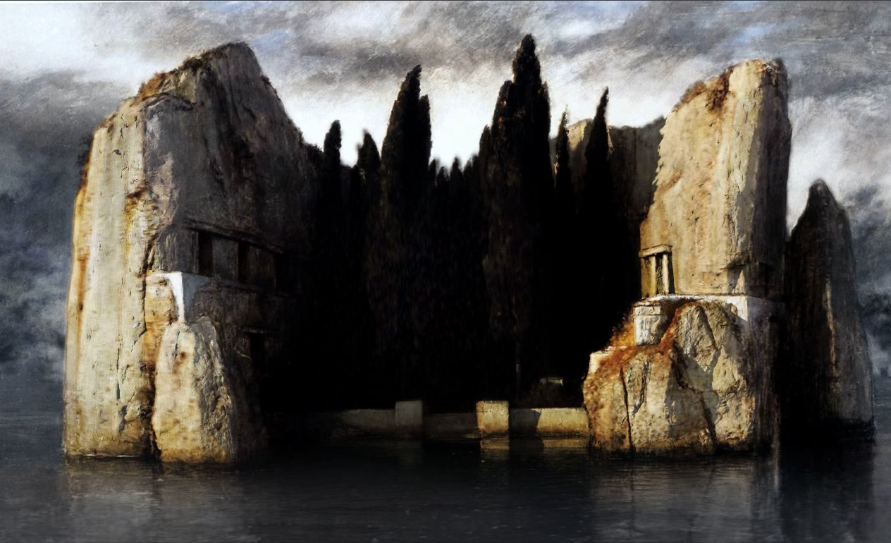 1264x770 Island of the Dead · Mat Collishaw