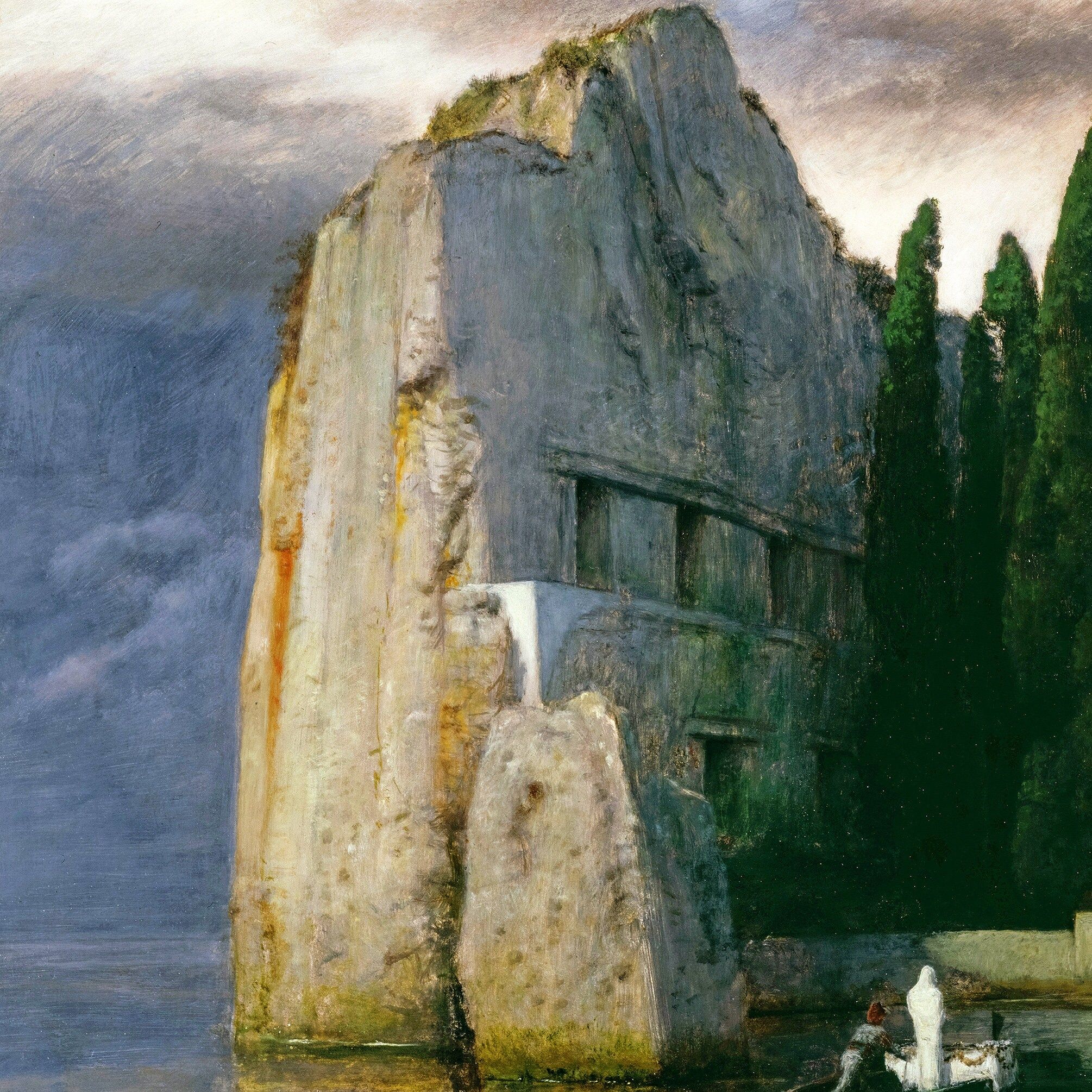2010x2010 Arnold Bocklin, the Isle of the Dead, Circa art Prints, vintage Art, canvas Wall Art, famous Art Prints, v7792