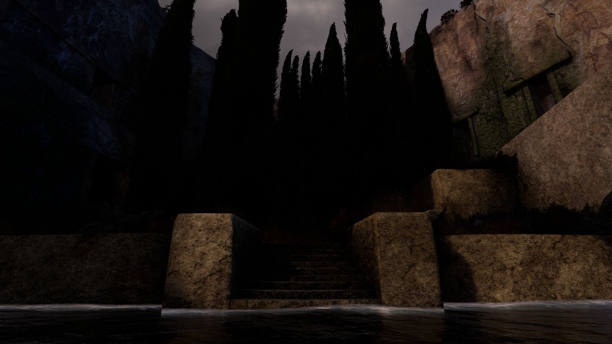 2048x1152 The Isle of the Dead. Digital productions ARTE