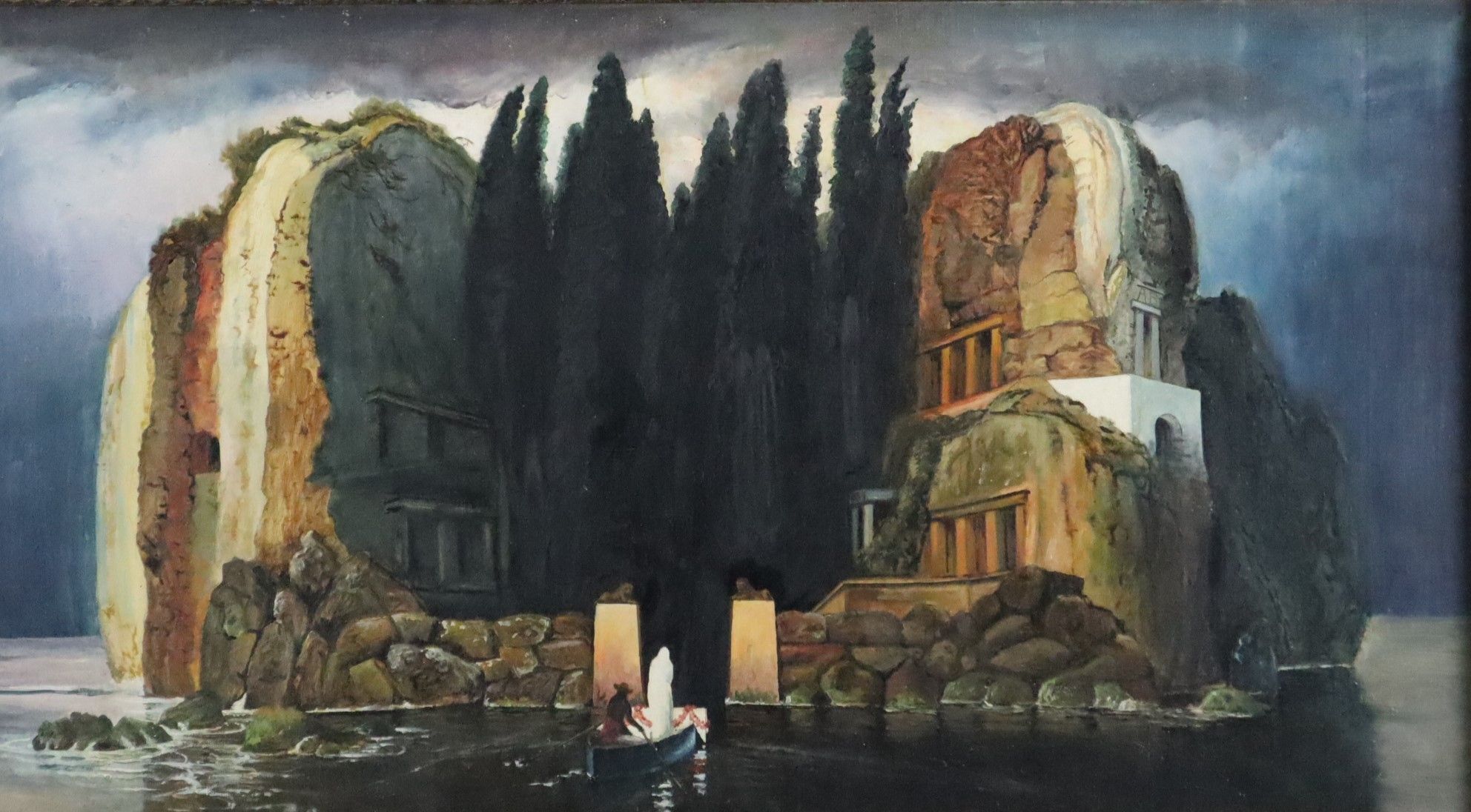 1984x1096 Arnold Böcklin. „Die Toteninsel (1886)