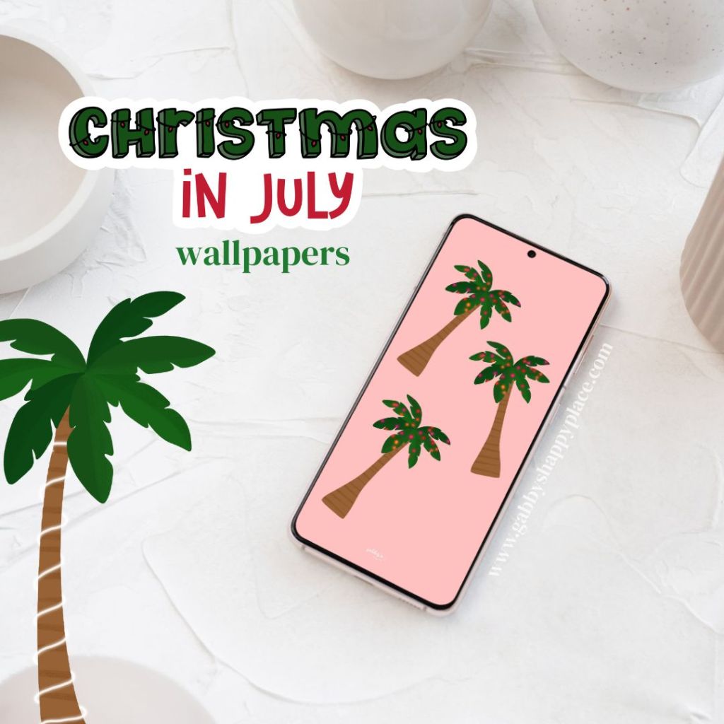 1024x1024 Christmas in July Wallpaper