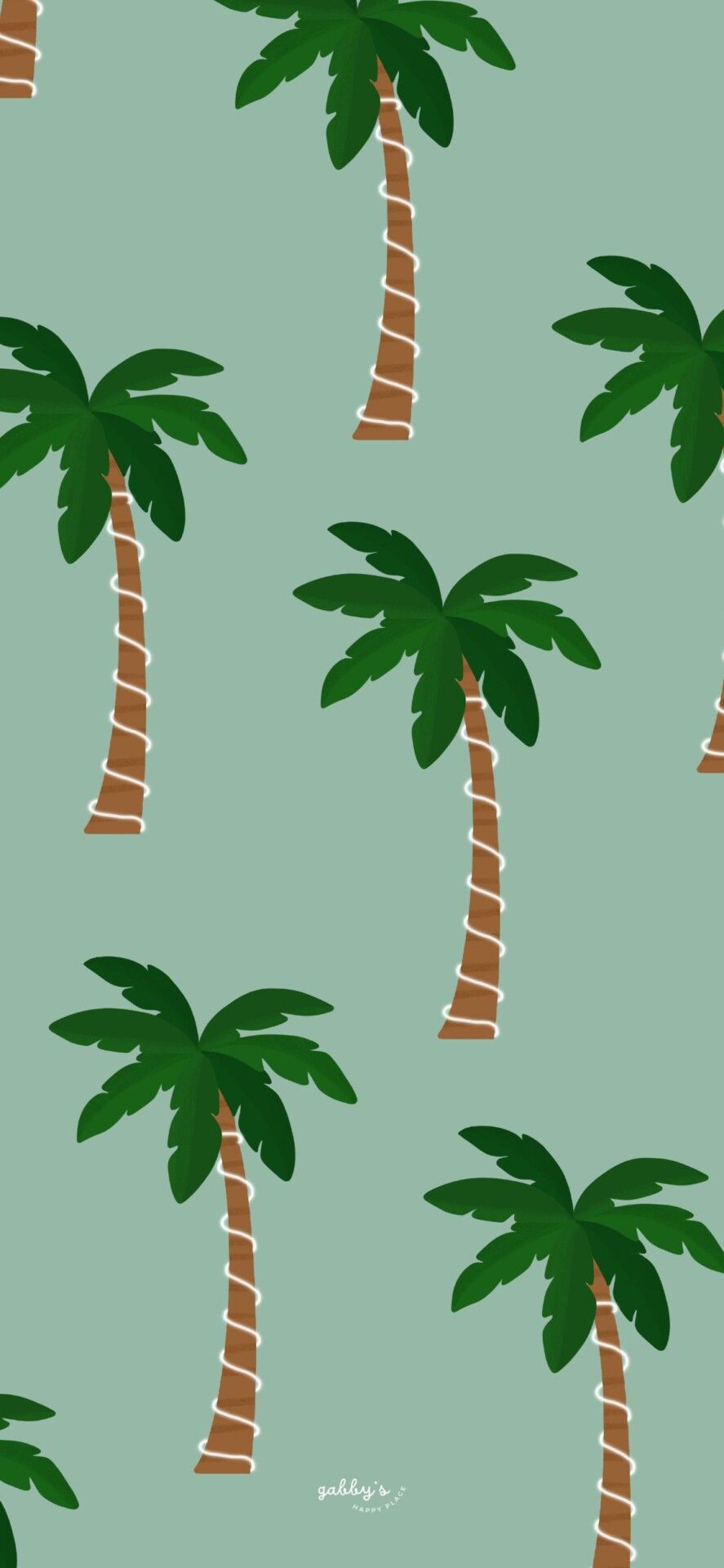 887x1920 Christmas in July Wallpaper