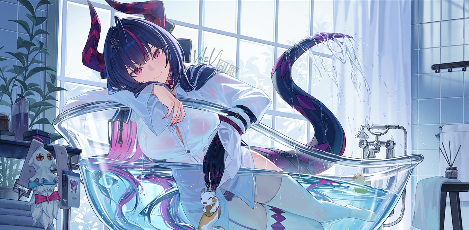 1804x886 NTE Shinku In Bathtub