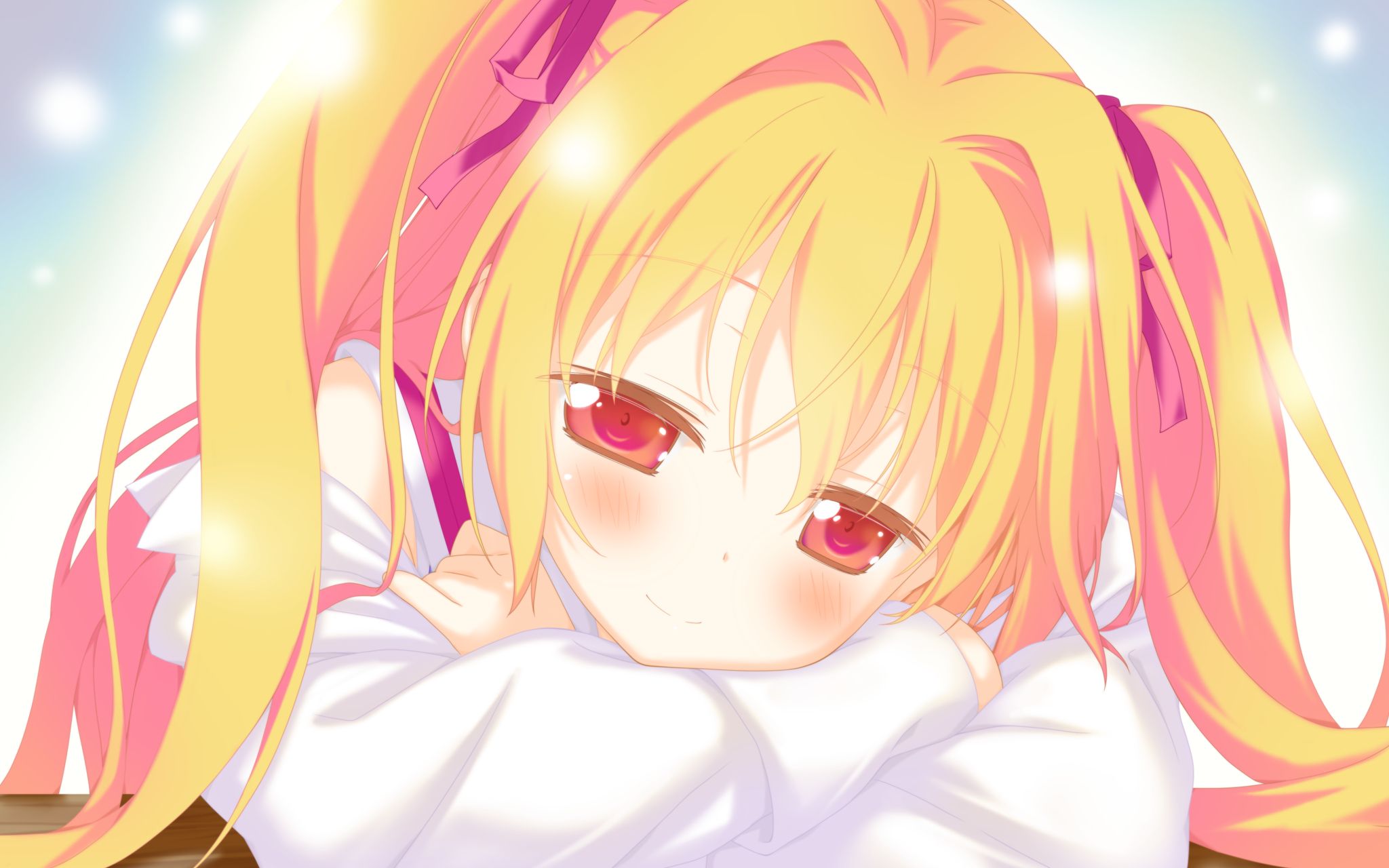 2048x1280 Nikaidou Shinku no Sekai Wallpaper by Shida Kazuhiro Anime Image Board