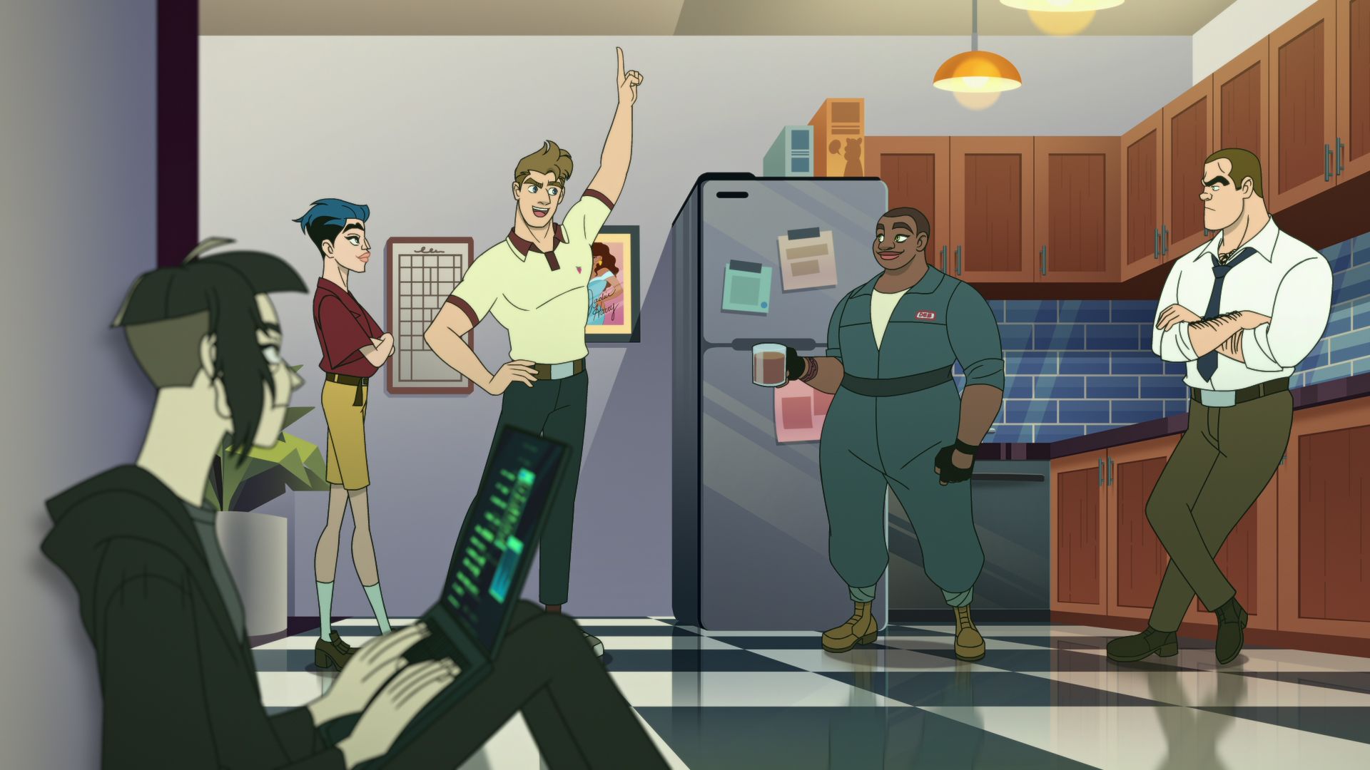 1920x1080 Q Force' is the ultimate queer rogue superhero narrative