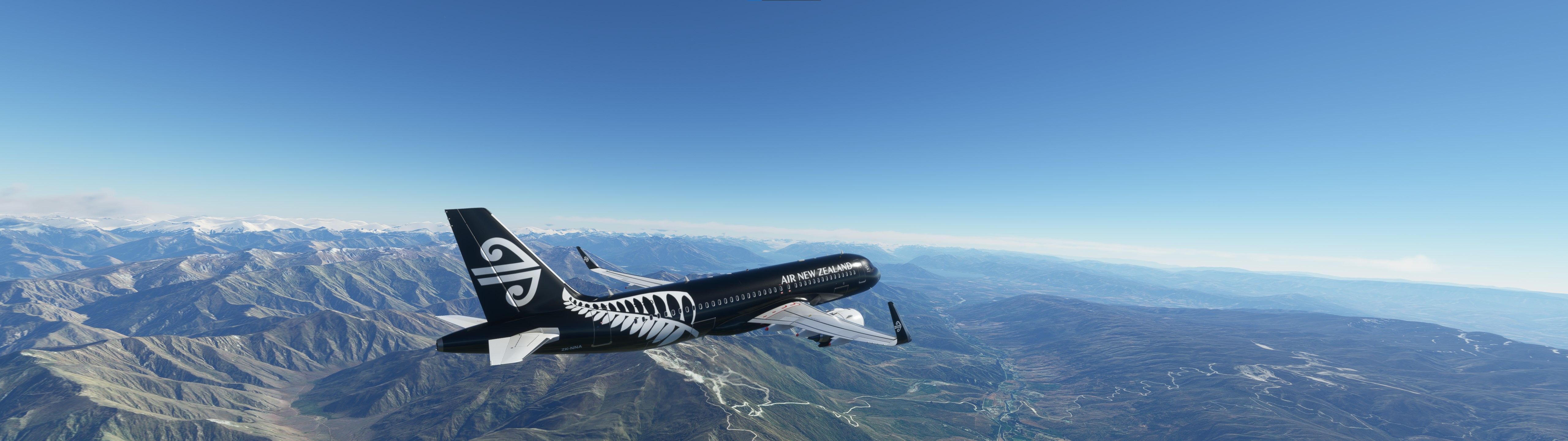 5120x1440 Air New Zealand Wallpaper